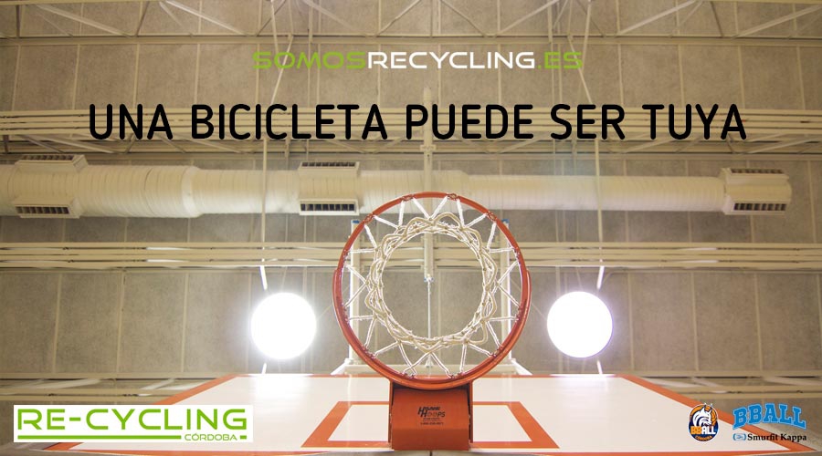 Recycling Córdoba sorteo de bici en Bball 15 de enero